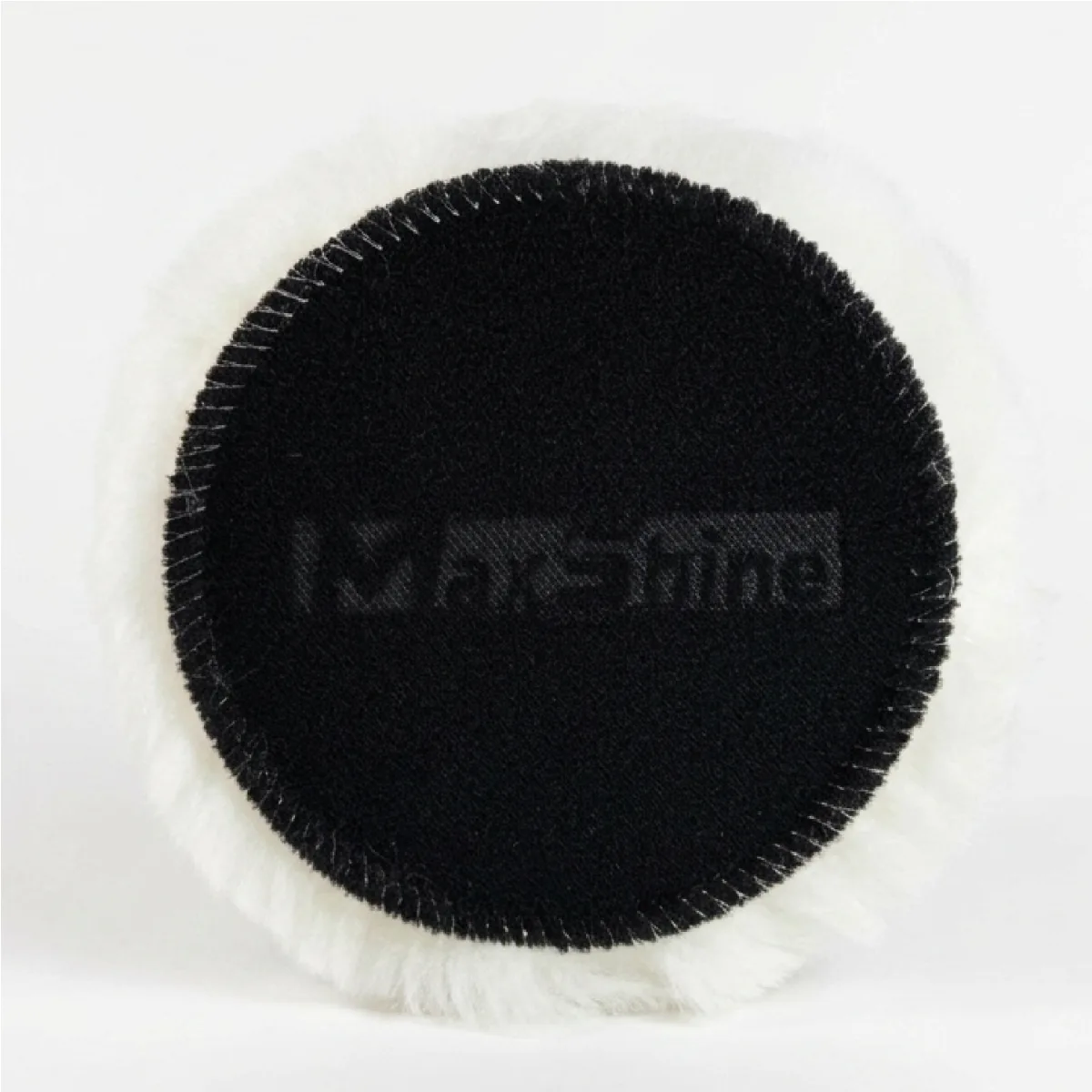 Disc de polish din blană cu velcro negru 6 inch