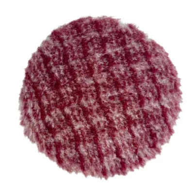 Disc de polish din blană, bordo 5 inch