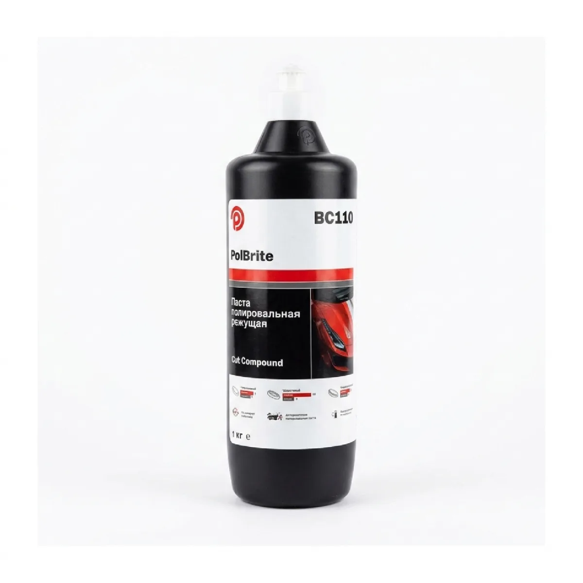 Полировальная паста режущая PolBrite BC110 Cut Compound