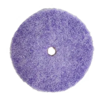 Disc din blană liliachiu, burete portocaliu 6 inch