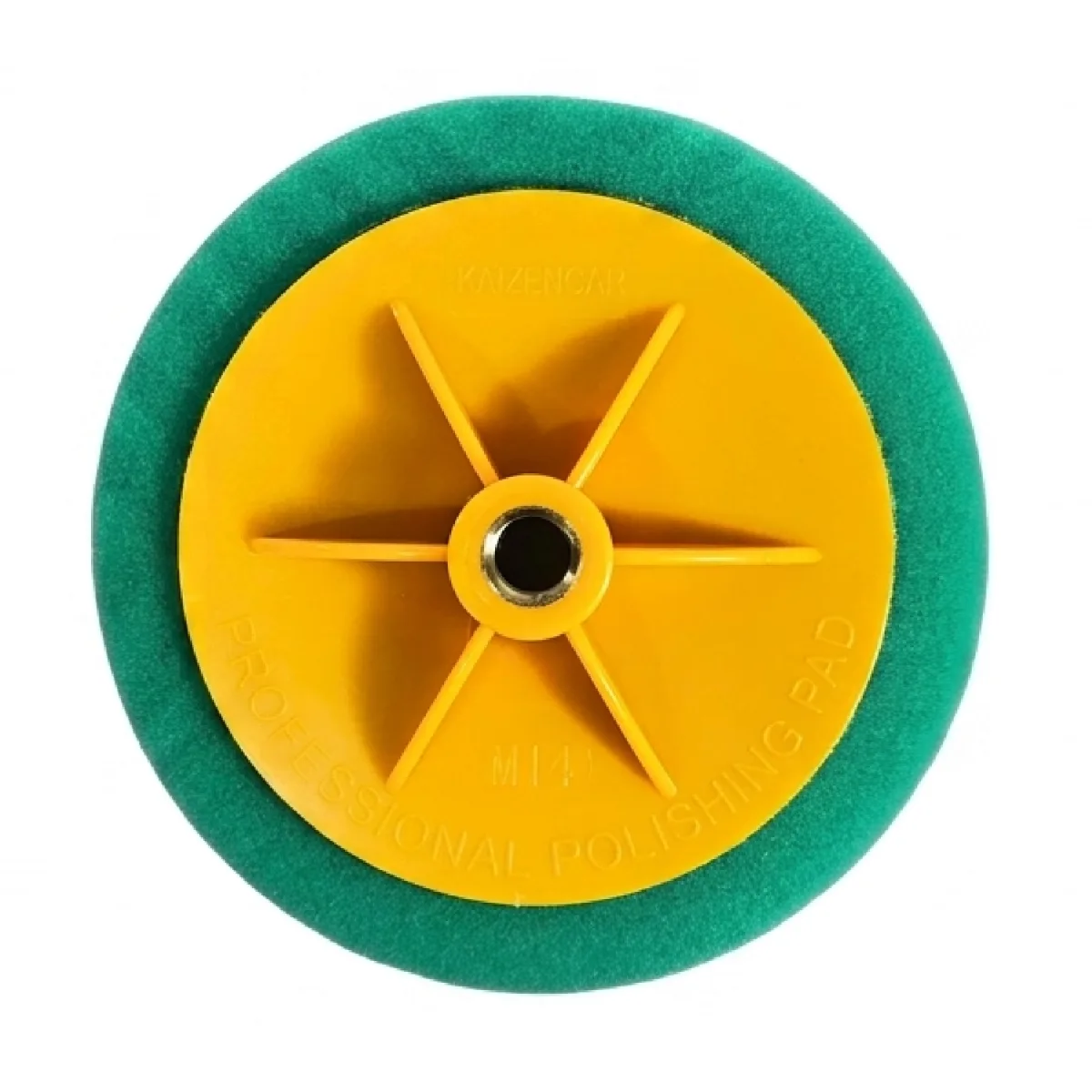 Disc din burete cu taler M14, verde 6 inch