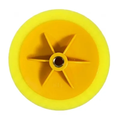 Disc din burete cu taler M14, galben 6 inch