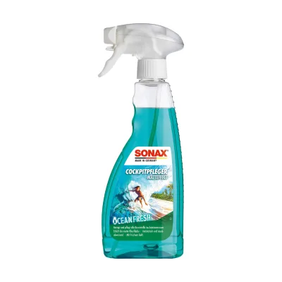 SONAX Soluție pentru plasticul din habitaclu, mată, Ocean Fresh COCKPITPFLEGER MATEFFECT 500ml