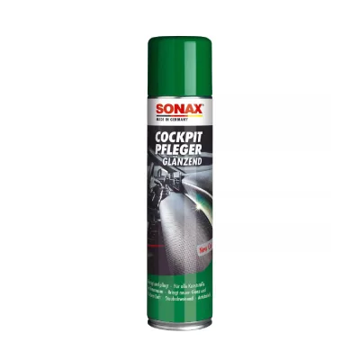 SONAX Soluție pentru plasticul din habitaclu, lucioasă COCKPIT PFLEGER GLANZEND 400ml